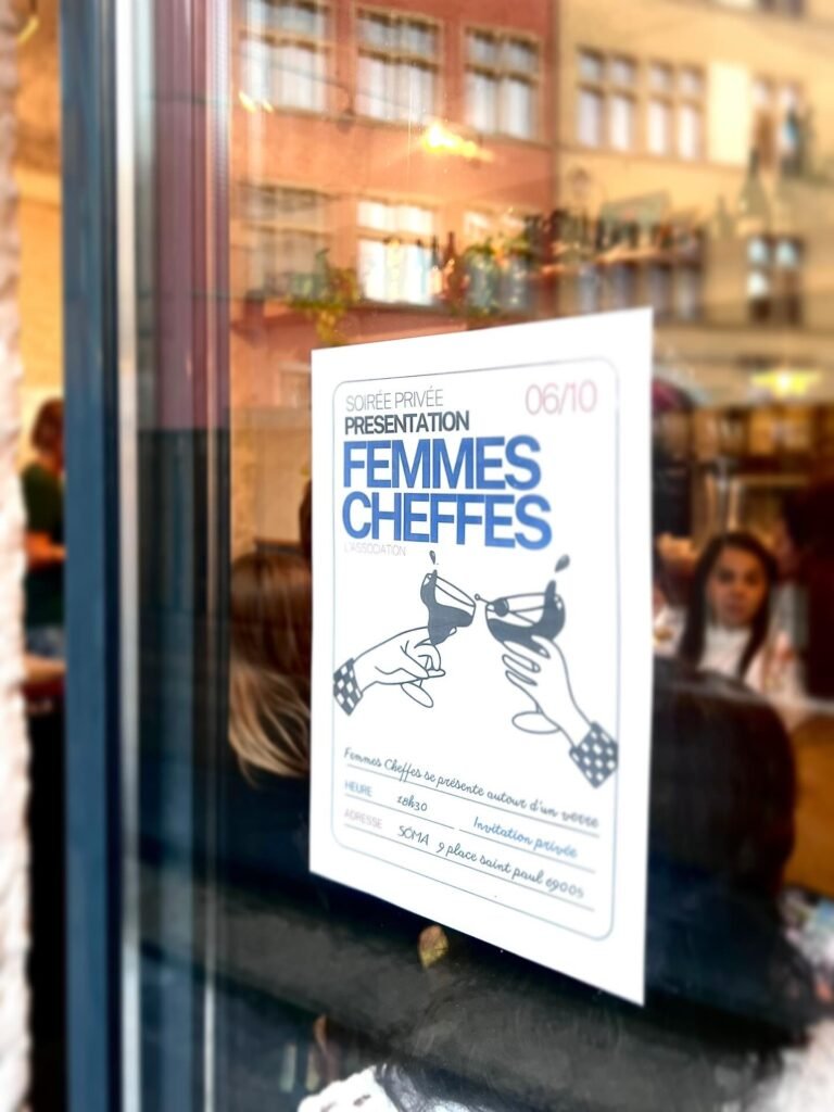 Femmes cheffes affiche