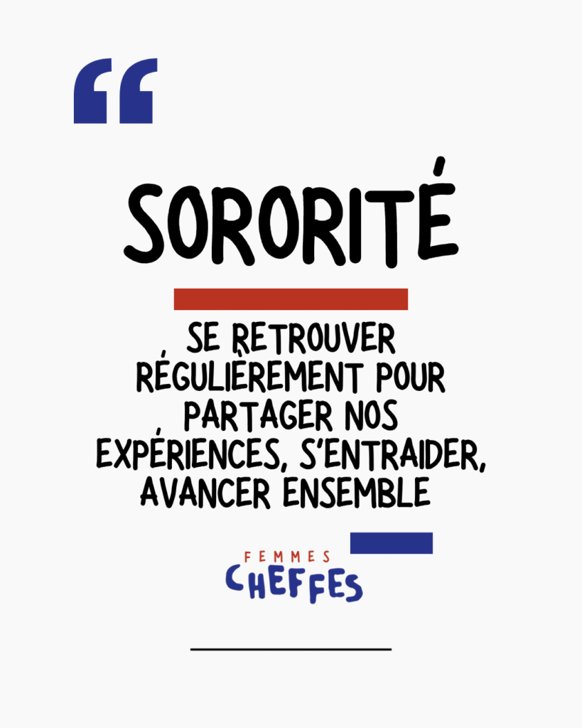 sororité femmes cheffes