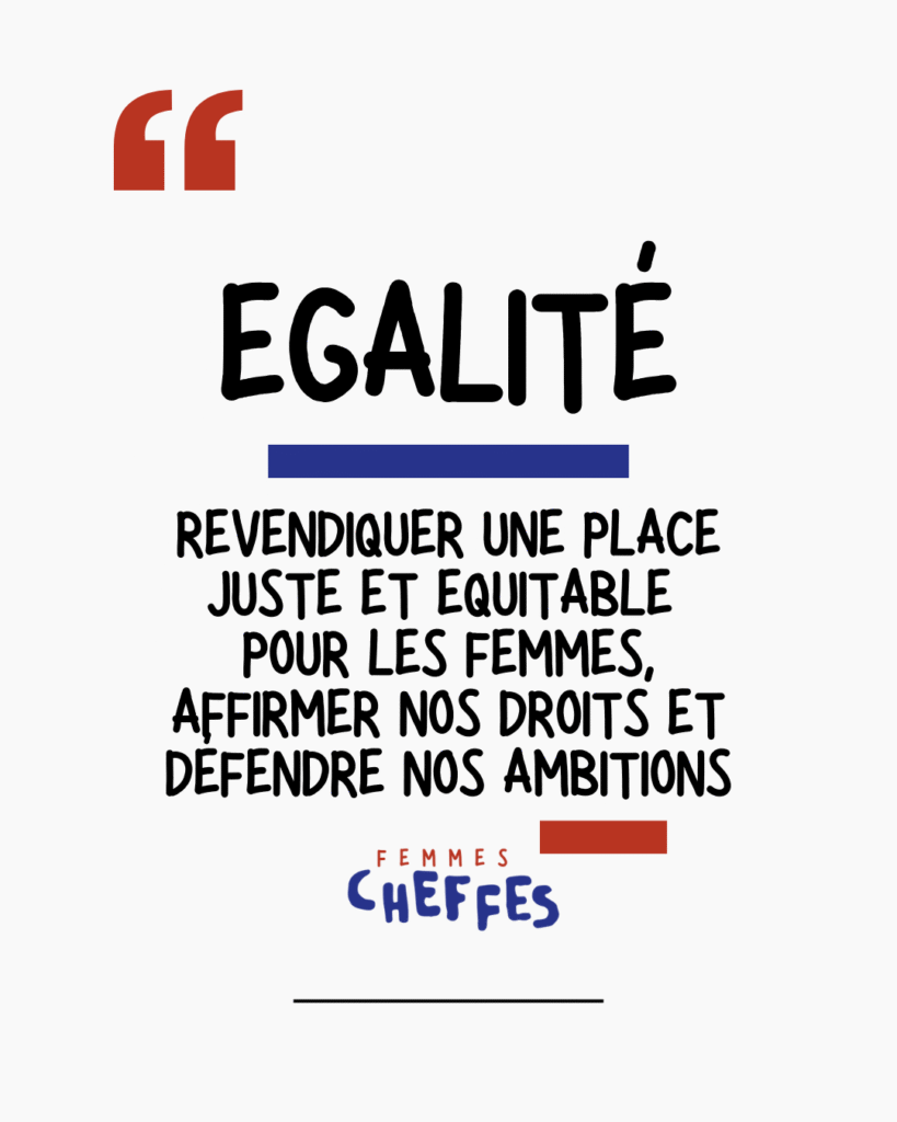 Egalité Femmes Cheffes